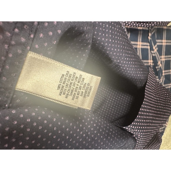 2 Bonobos Tailored Fit Button Up Plaid Shirt M Long Performance Stretch Preppy - Picture 5 of 9